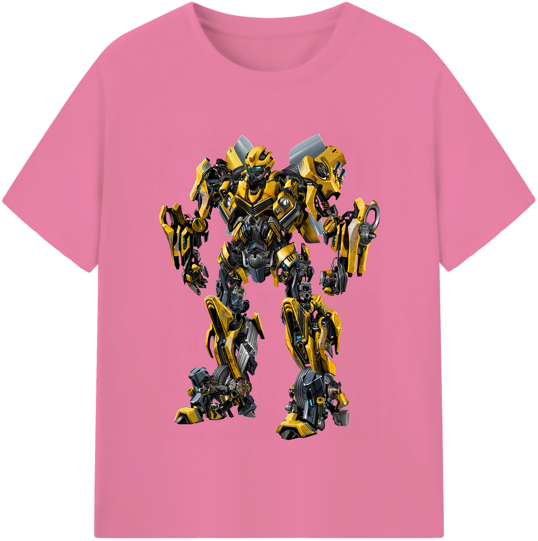 （画像用） Transformers トランスフォーマー 綿100％半袖Tシャツ（フロントプリント）